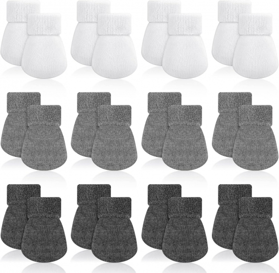 12 Pairs Preemie Mittens for Girls Boys Preemie Hand Mitten Premature Baby Mittens Preemie Gloves for Newborn Infant Toddler - Click Image to Close