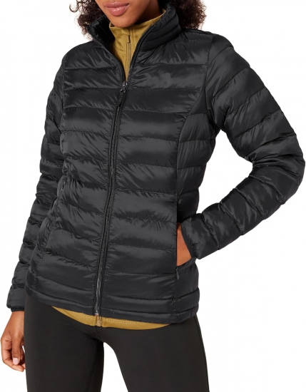 Amazon Essentials Women's Lightweight Long-Sleeve Water-Resistant Packable Puffer Jacket (Available in Plus Size) - Click Image to Close