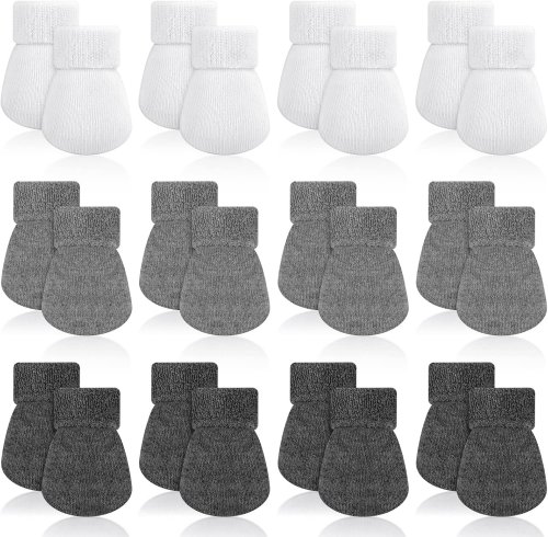 12 Pairs Preemie Mittens for Girls Boys Preemie Hand Mitten Premature Baby Mittens Preemie Gloves for Newborn Infant Toddler