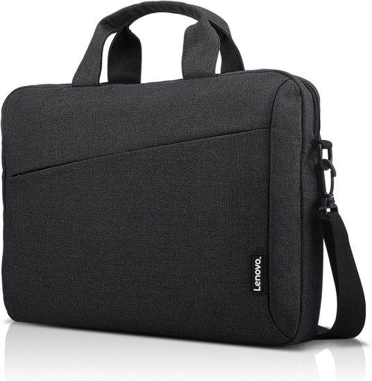 Lenovo Laptop Bag T210, Messenger Shoulder Bag for Laptop or Tablet, Sleek, Durable & Water-Repellent Fabric - Click Image to Close